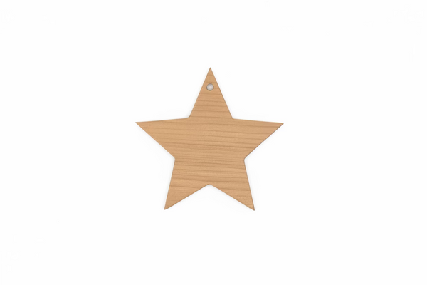 Flat Wood Ornaments