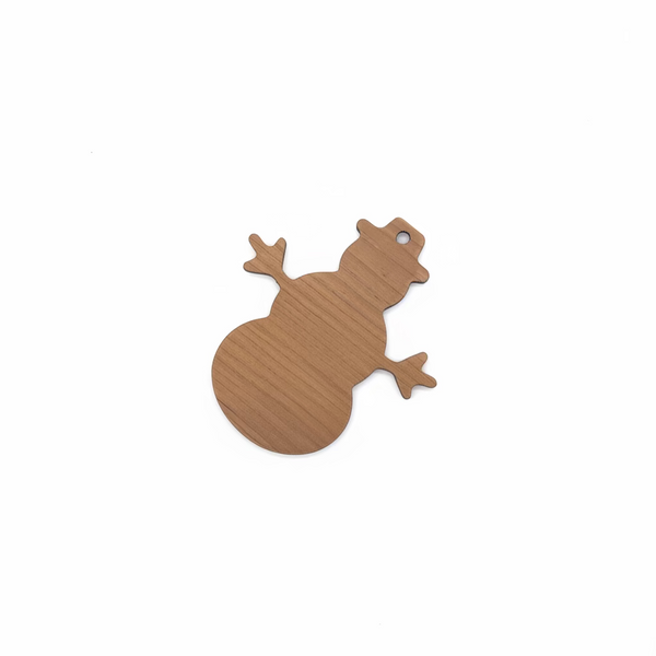 Flat Wood Ornaments