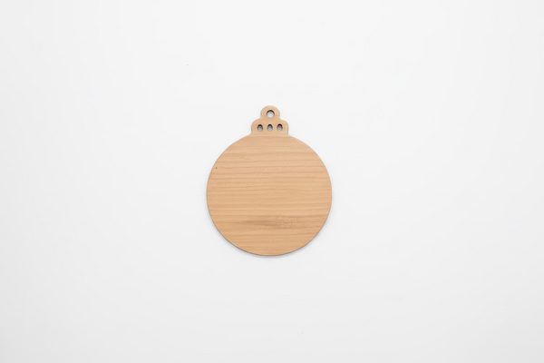 Flat Wood Ornaments