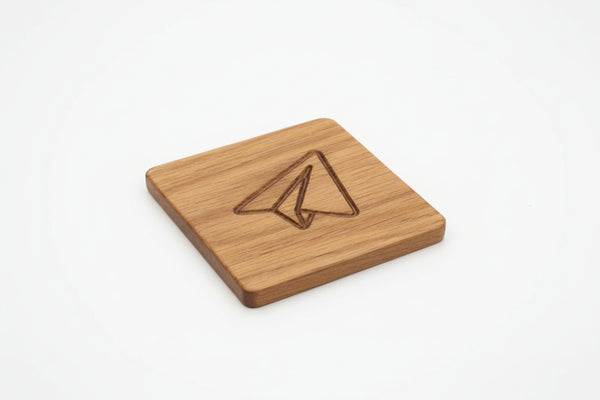 Social Media Coasters (Single,Sets of 4 & 6, Customizable)