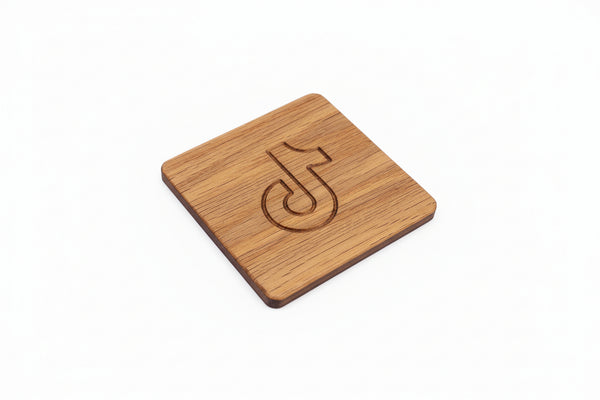 Social Media Coasters (Single,Sets of 4 & 6, Customizable)